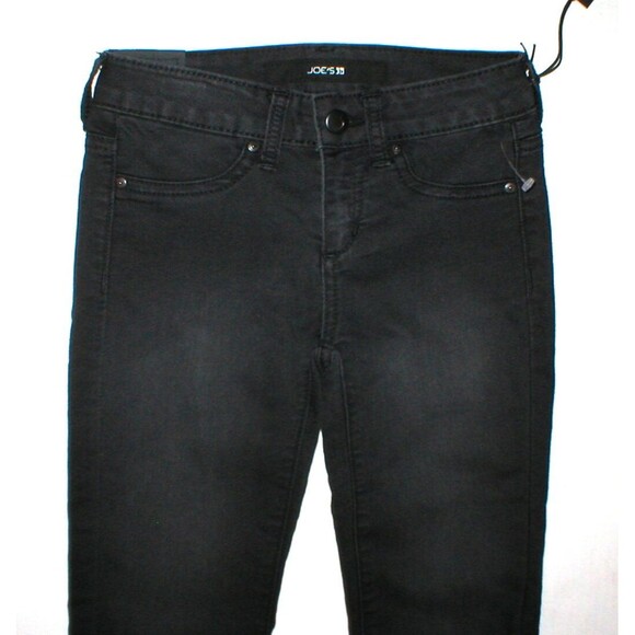 New 2pr Girls Jeans 12 NWT Joes 7 For All Mankind Skinny Black Blue Jeggings LOT - Picture 5 of 8